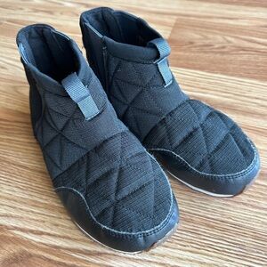 Teva Black Quilted Kids Boots